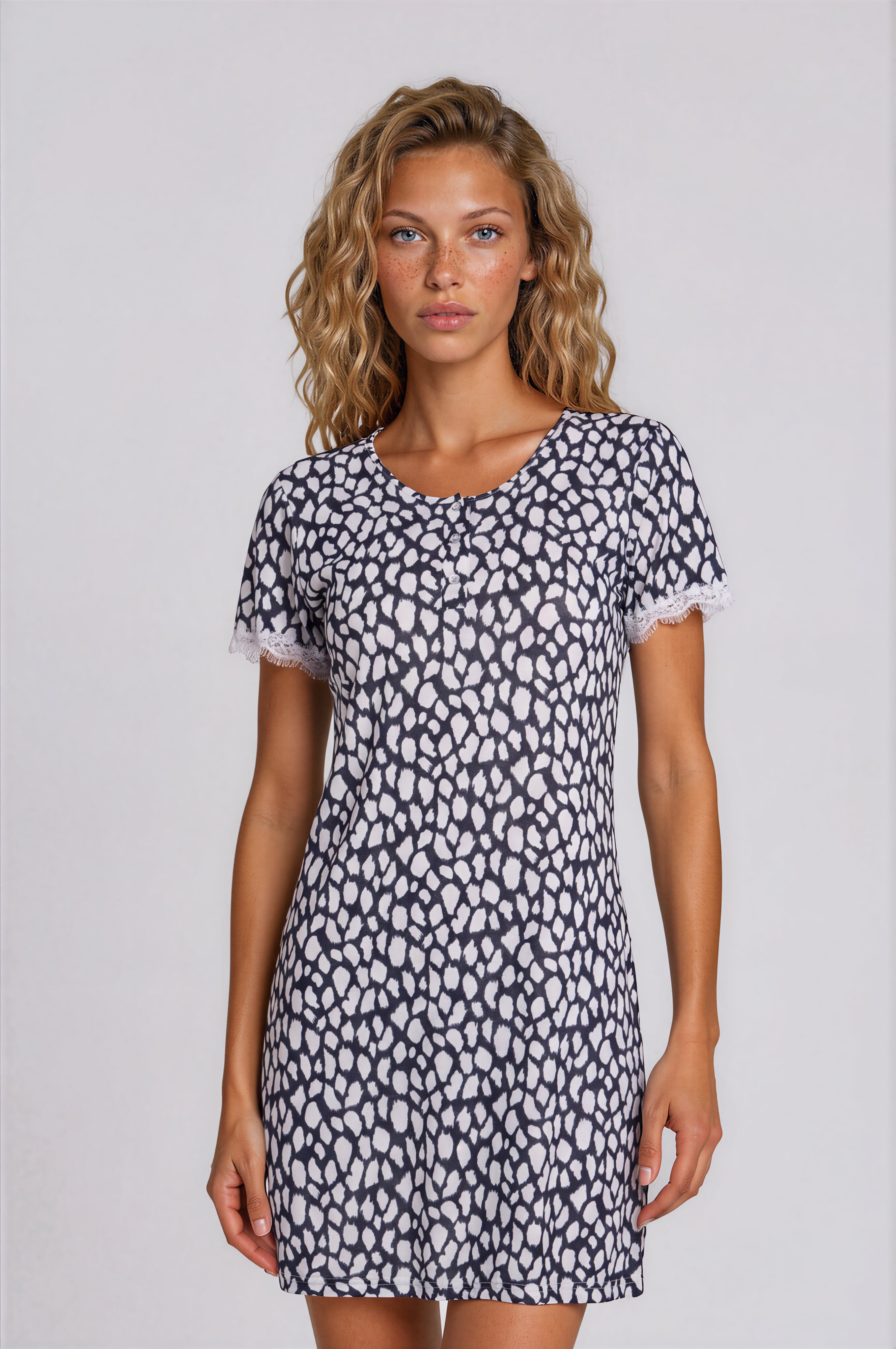 Pink Label - Nightgown Leopard