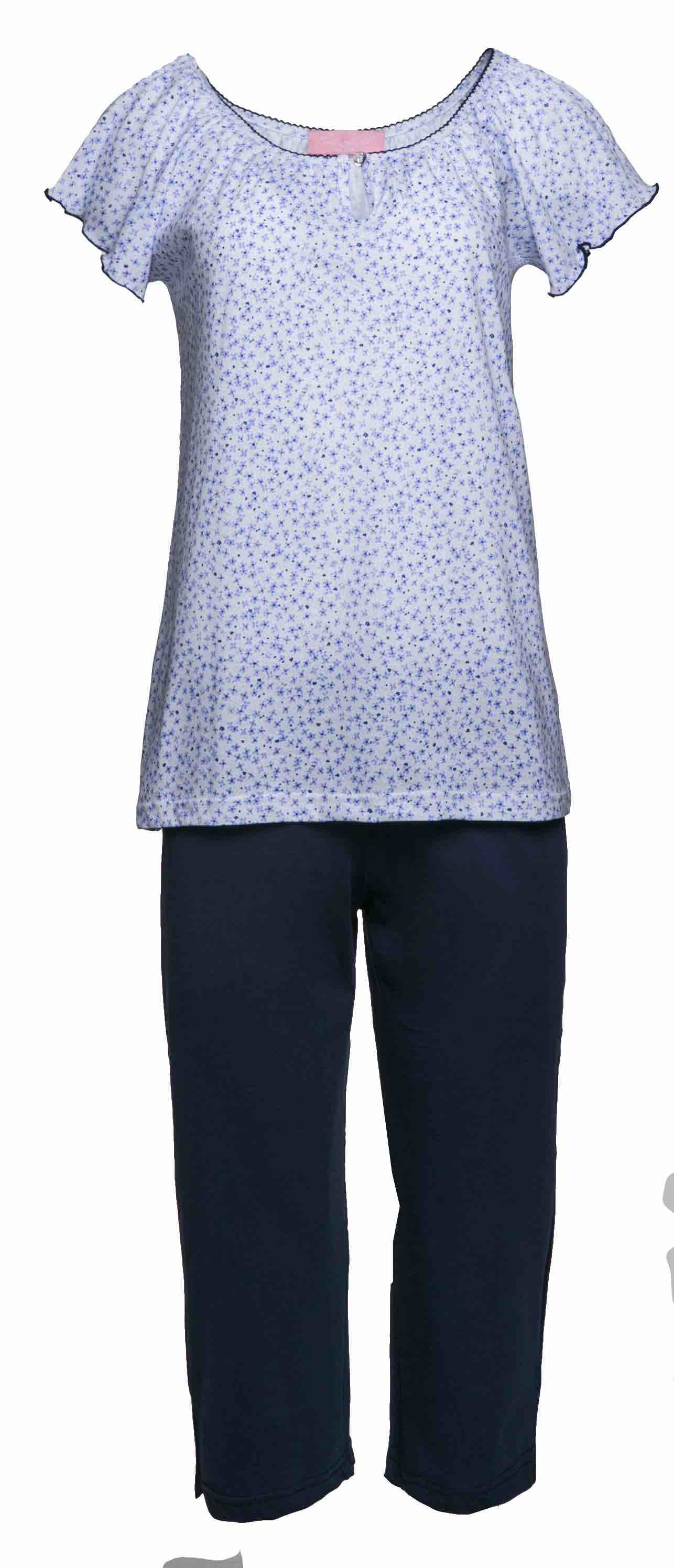 Pink Label - Pijama Capri Violeta