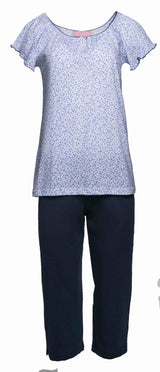 Pink Label - Pijama Capri Violeta