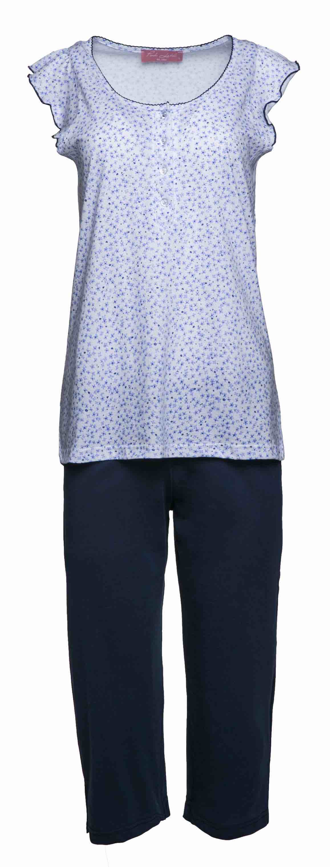 Pink Label - Pijama Capri Violeta