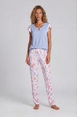 Pink Label - Pijama Blossom Long Pants