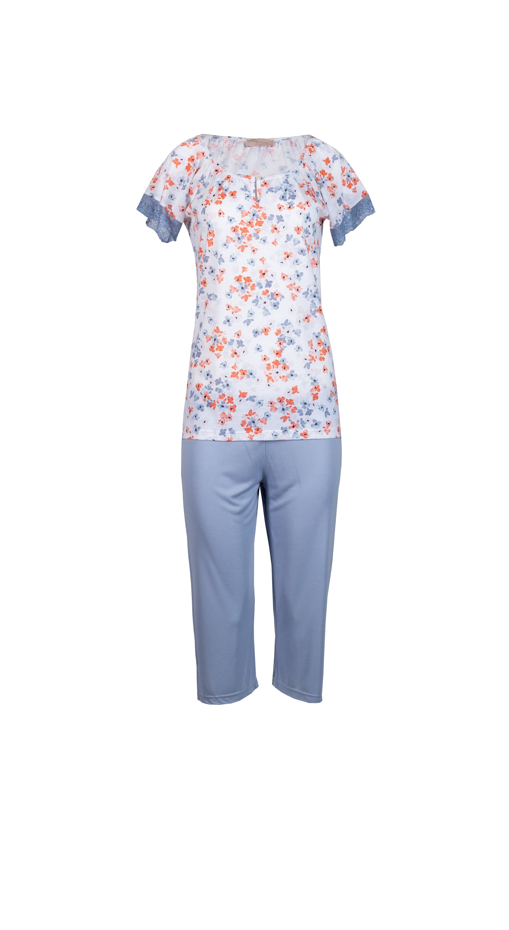 Pink Label - Pijama Blossom Capri