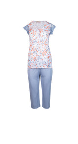 Pink Label - Pijama Blossom Capri