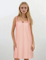 Pink Label - Nightgown Abstract Flowers