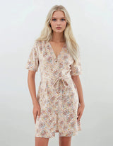 Pink Label - Robe Abstract Flowers
