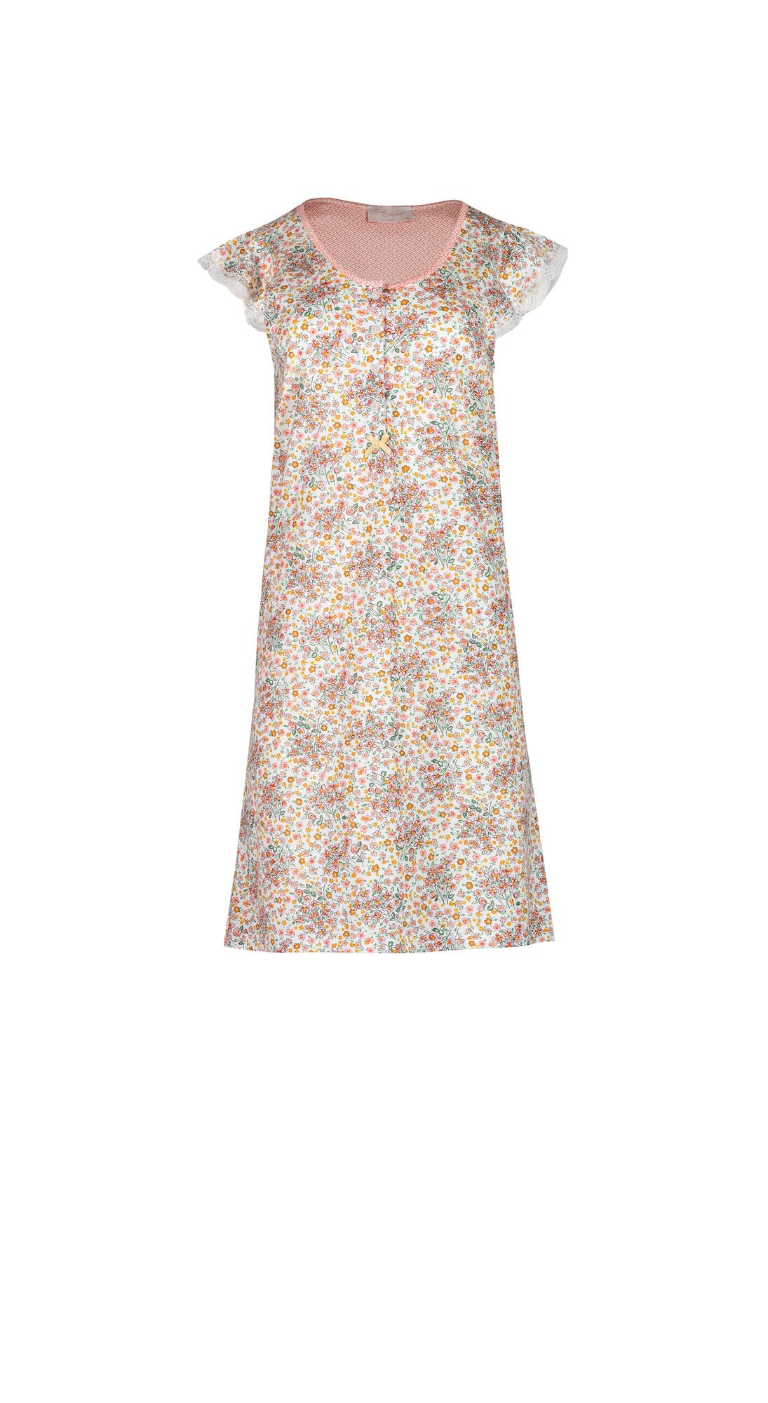 Pink Label - Nightgown Abstract Flowers