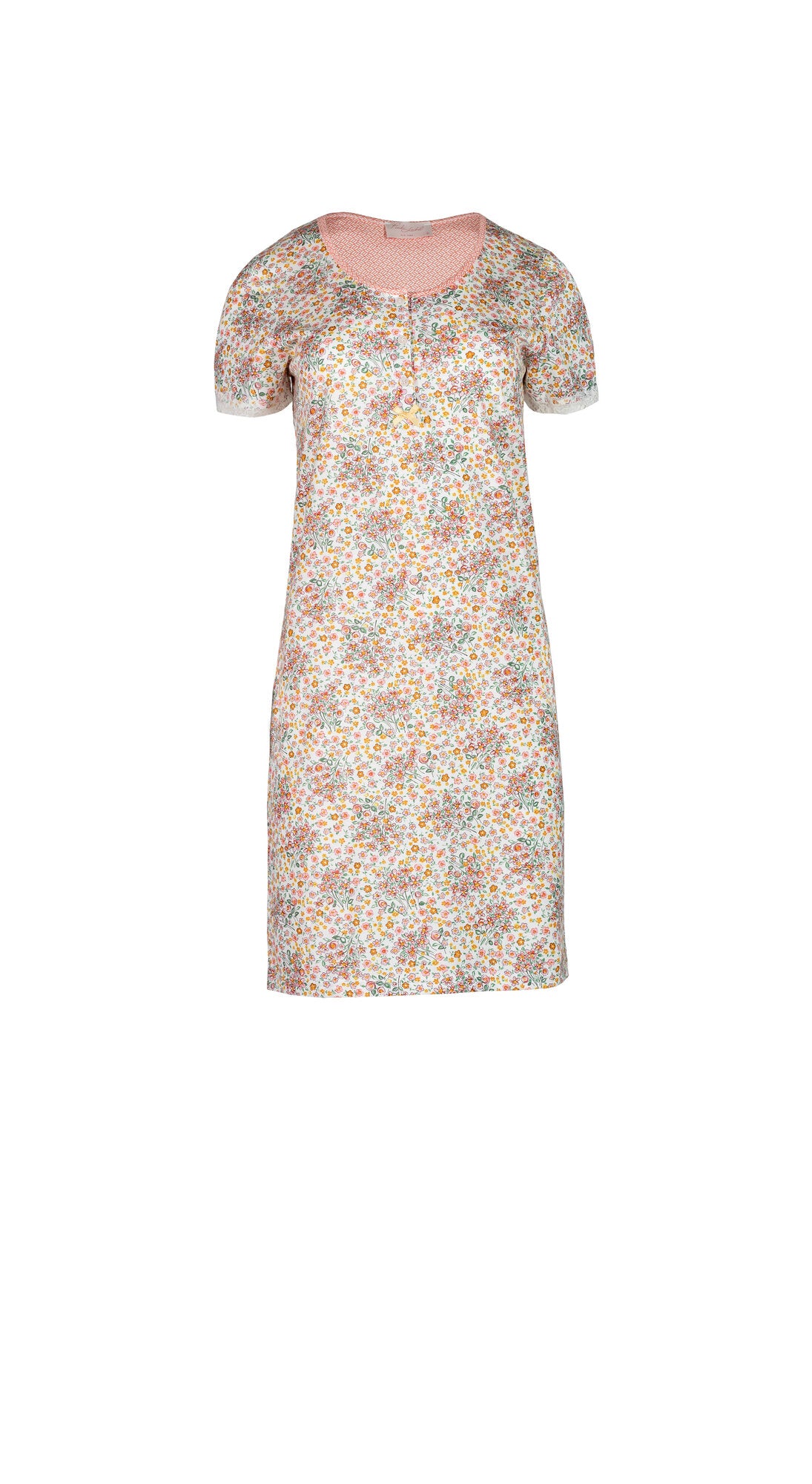 Pink Label - Nightgown Abstract Flowers