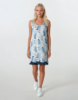 Pink Label - Nightgown Blue Flowers