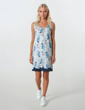 Pink Label - Nightgown Blue Flowers