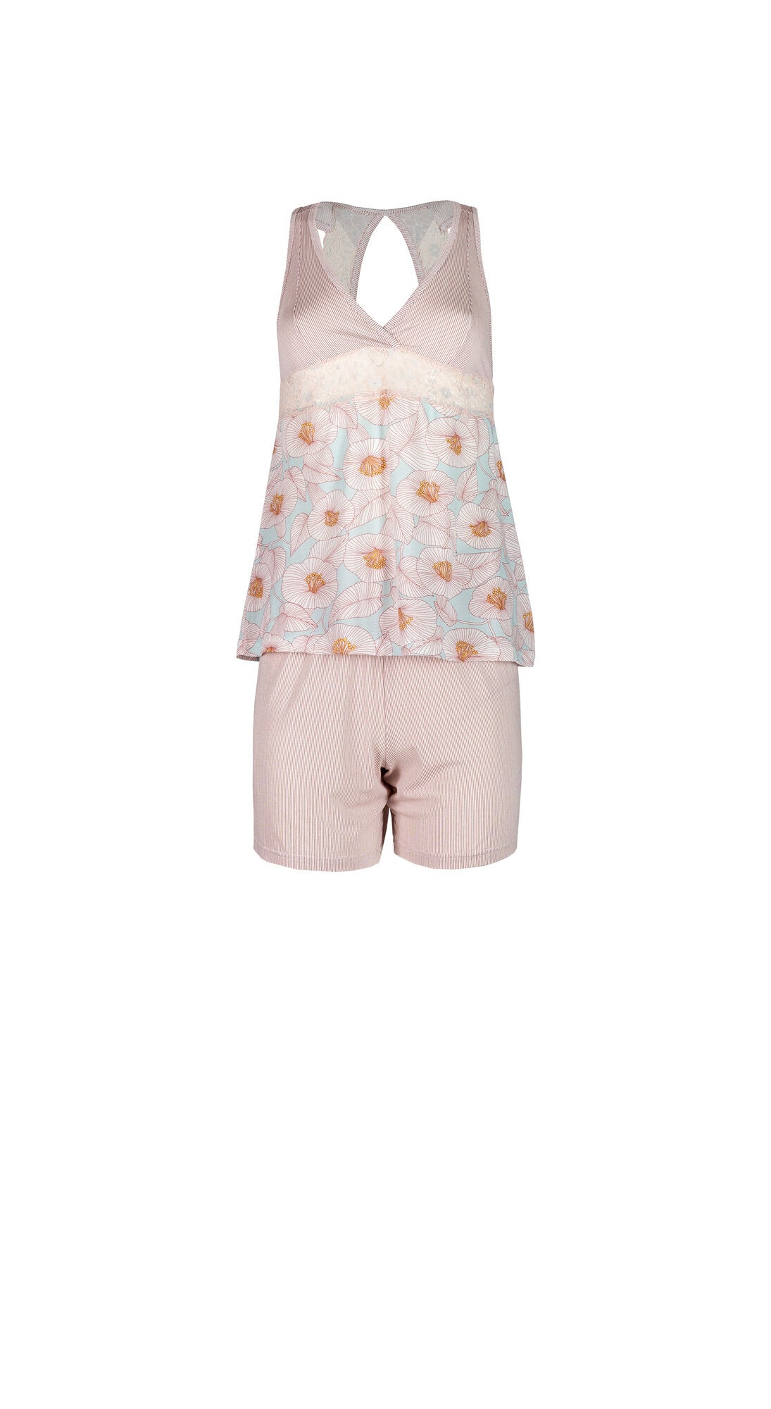 Pink Label - Baby Doll Blossom Stripe