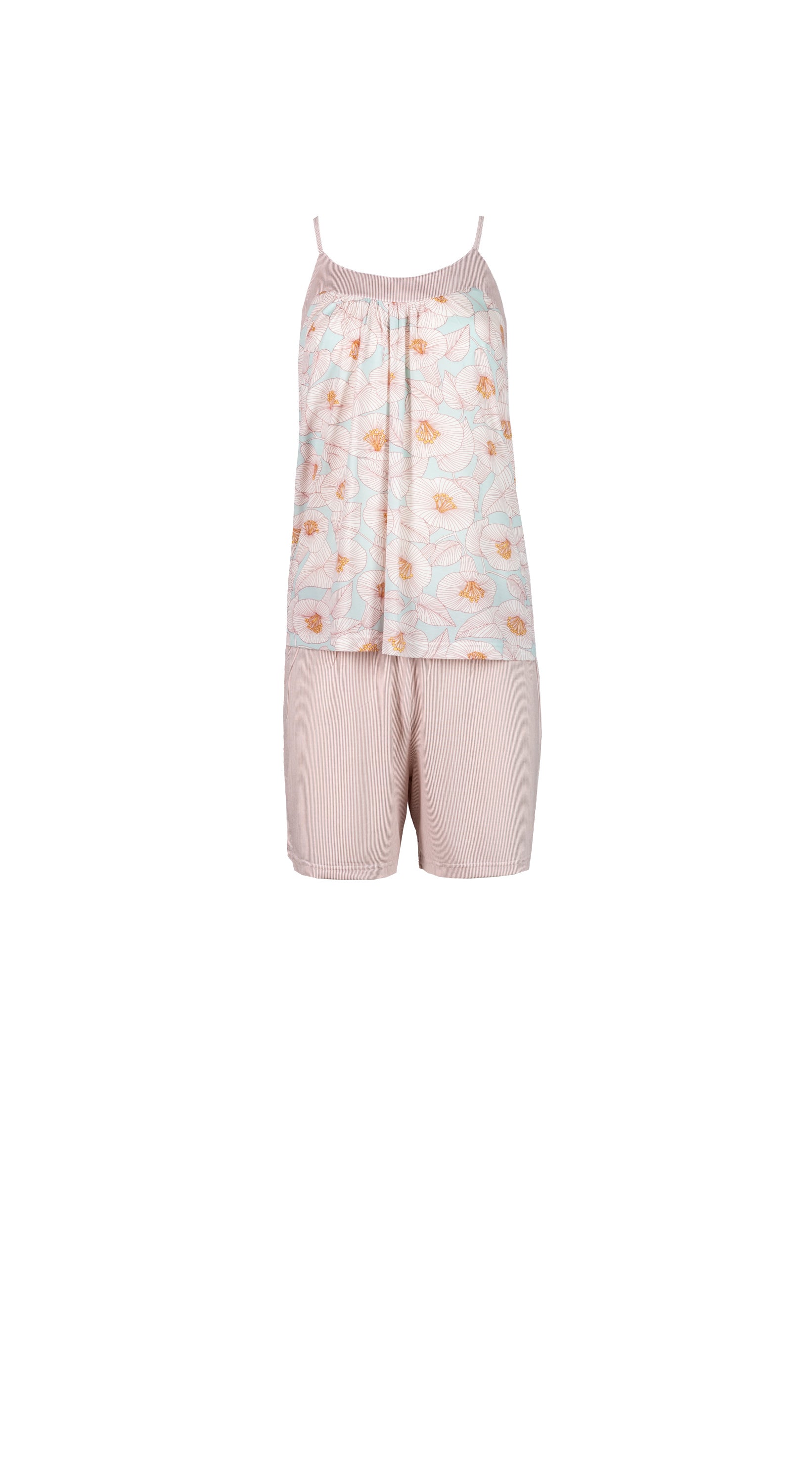 Pink Label - Babydoll Blossom Stripe