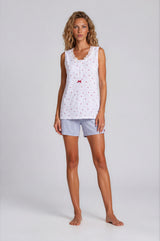 Pink Label - Pijama Summer Leaves