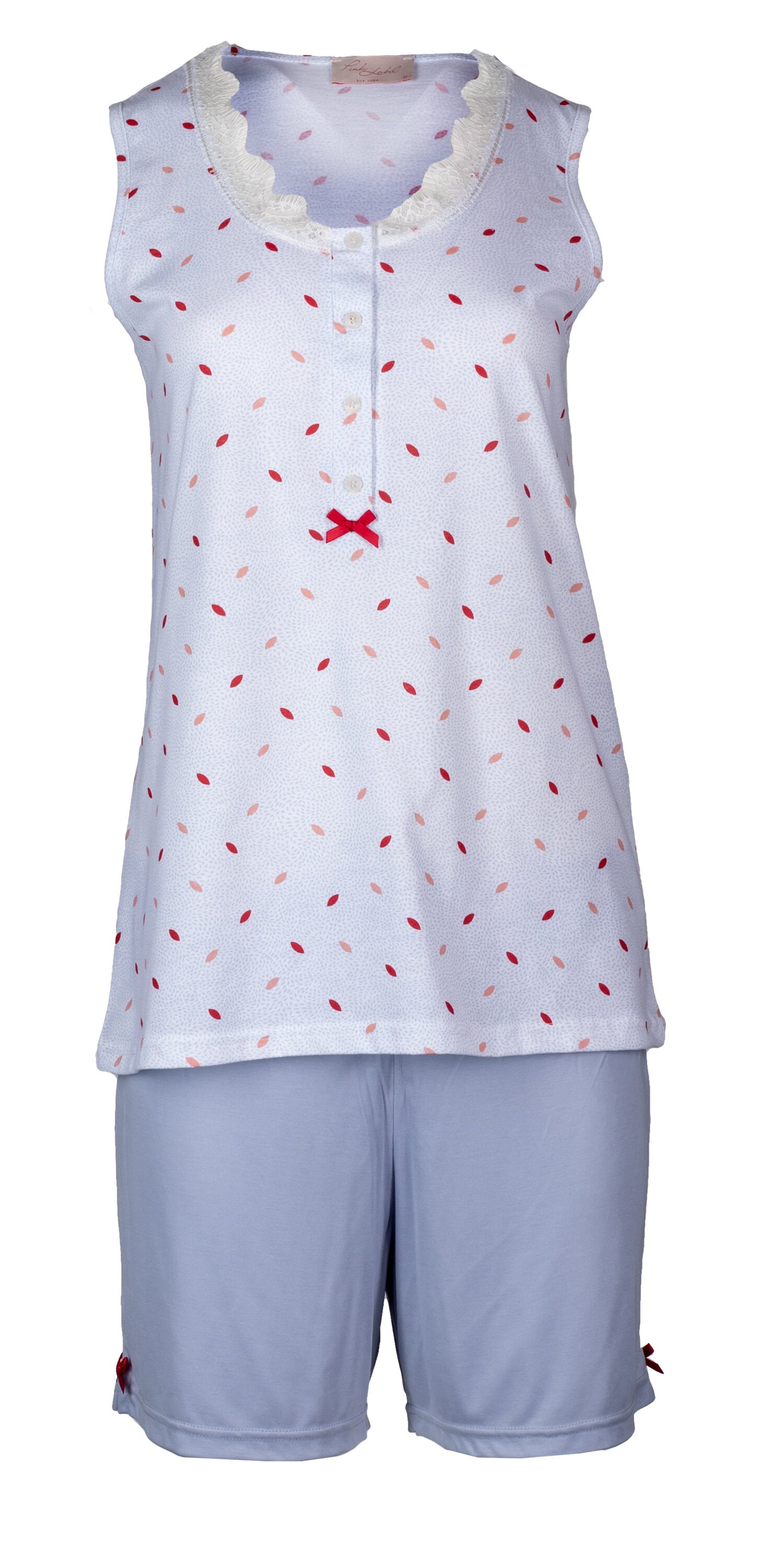 Pink Label - Pijama Summer Leaves