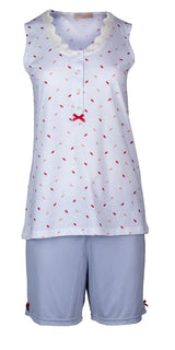 Pink Label - Pijama Summer Leaves
