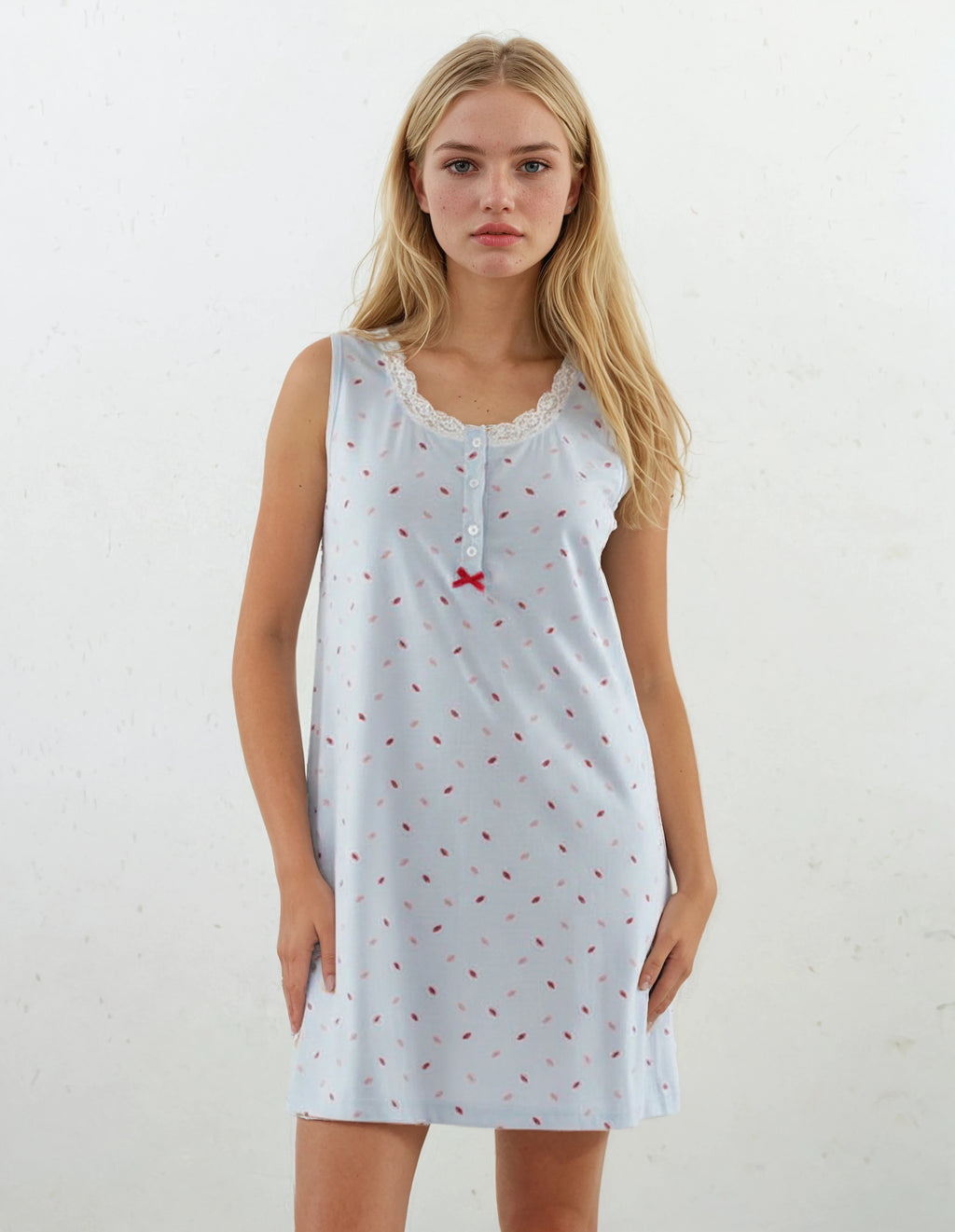 Pink Label - Nightgown Summer Leaves