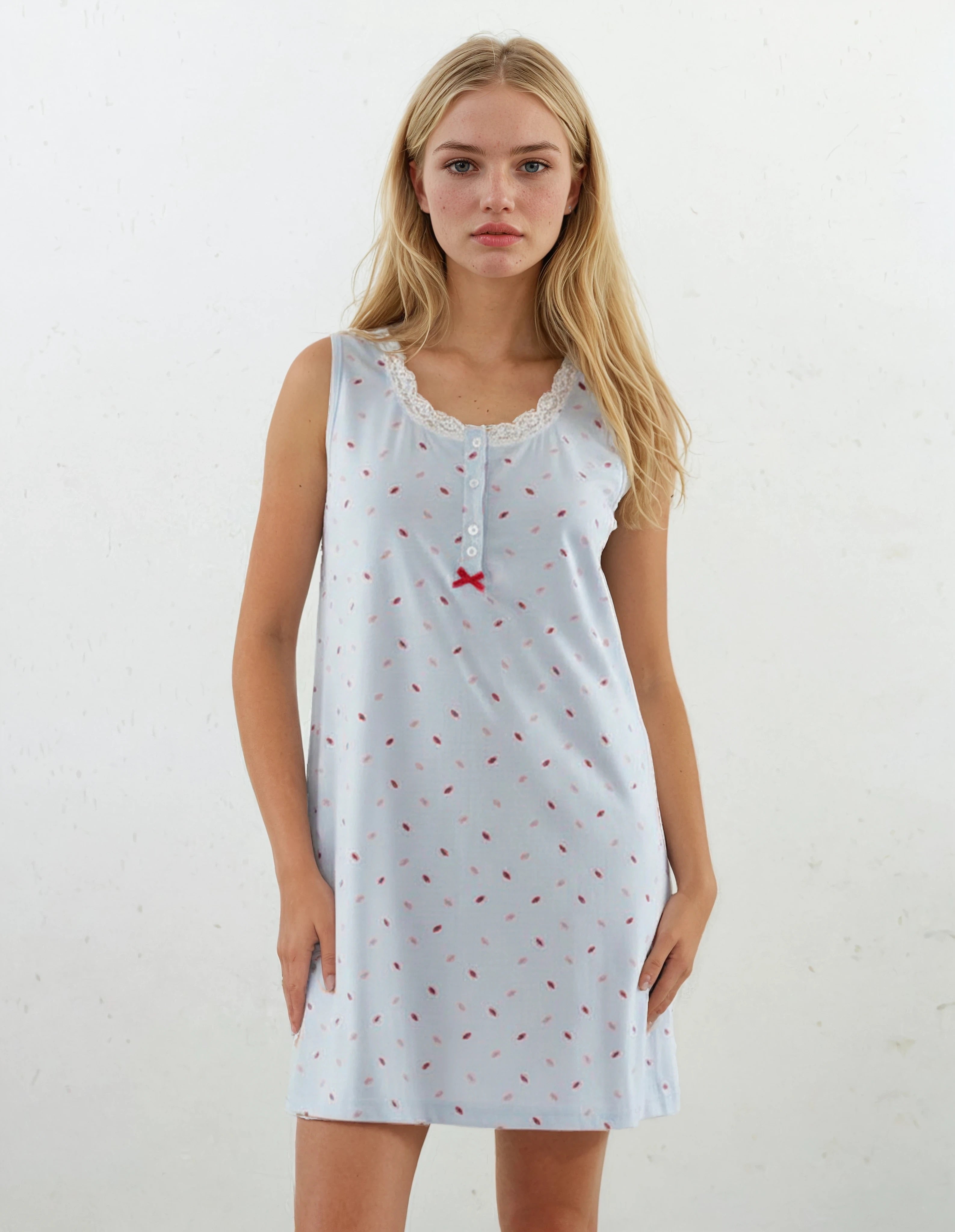 Pink Label - Nightgown Summer Leaves