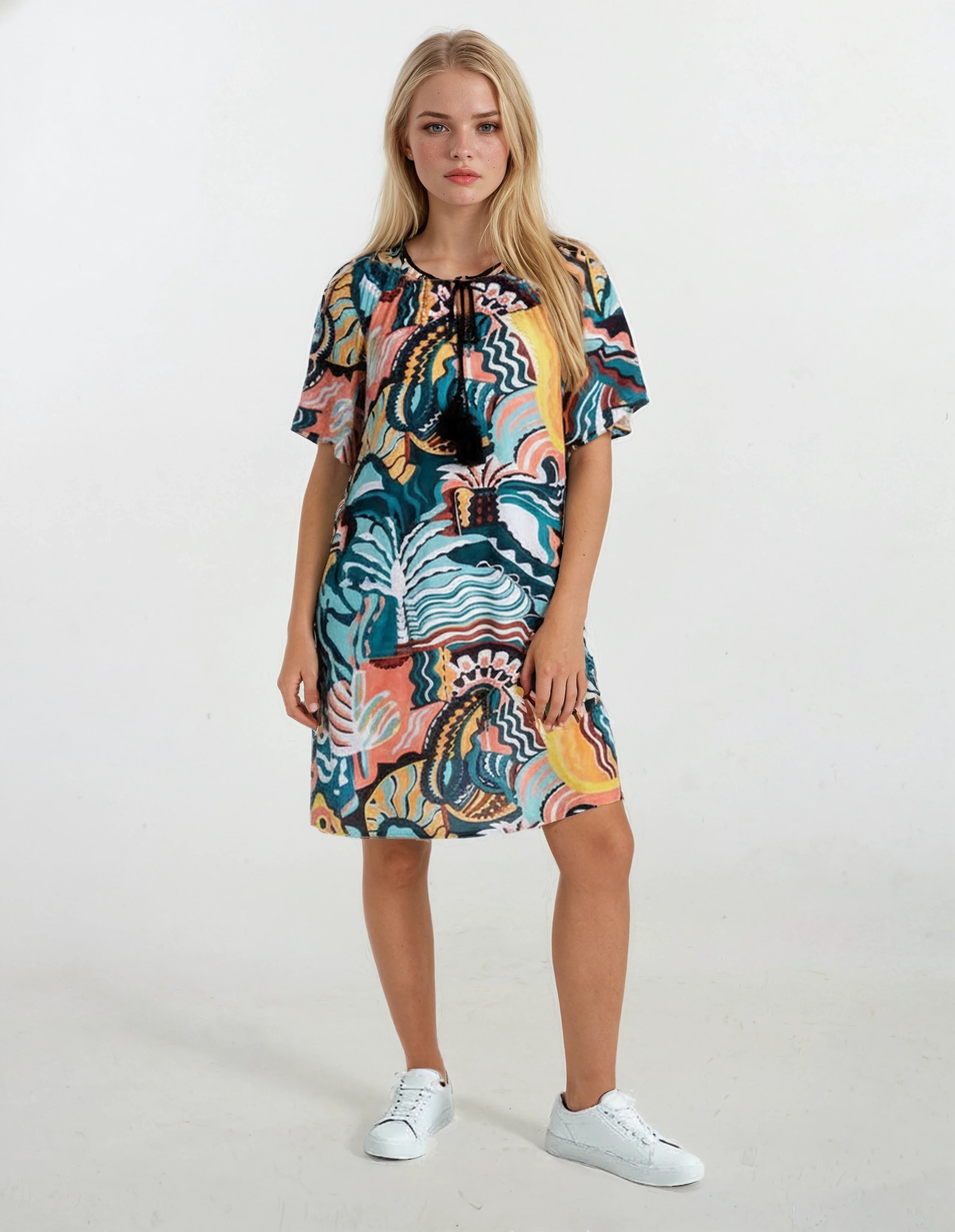 Pink Label - Beachwear Abstract Color