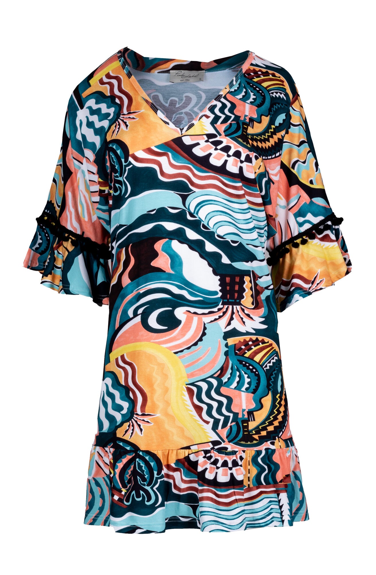 Pink Label - Beachwear Abstract Color
