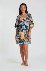 Pink Label - Beachwear Abstract Color