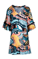 Pink Label - Beachwear Abstract Color