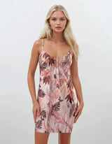Pink Label - Nightgown Palm Leaf