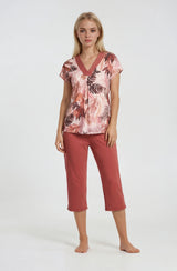 Pink Label - Pyjama Palm Leaf