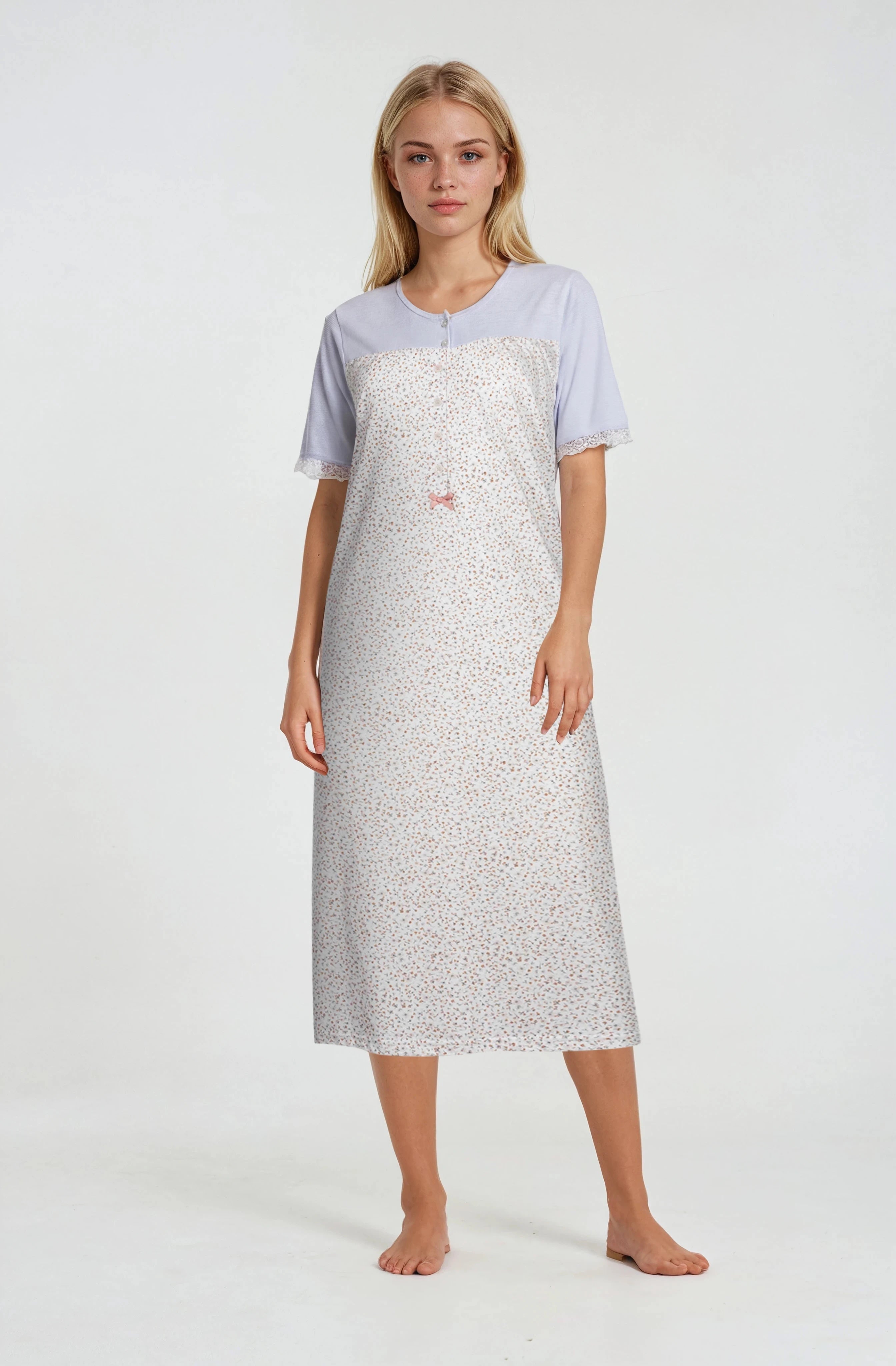 Pink Label - Nightgown Classic Petit Flower