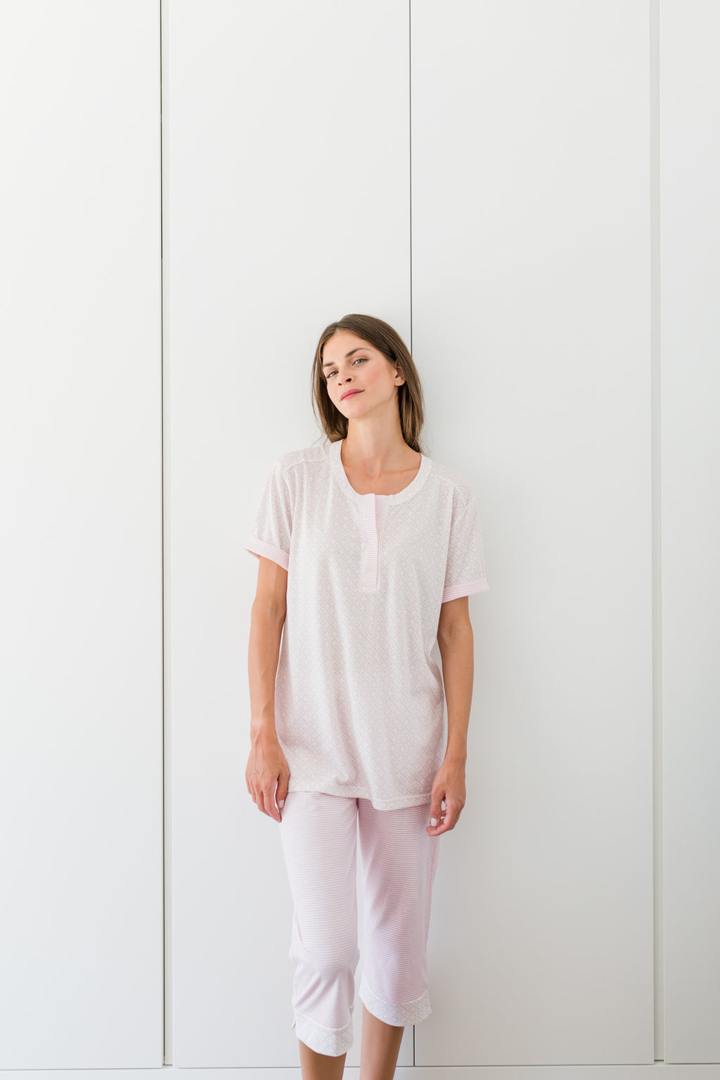 Pink Label - Pyjama Pink Geo