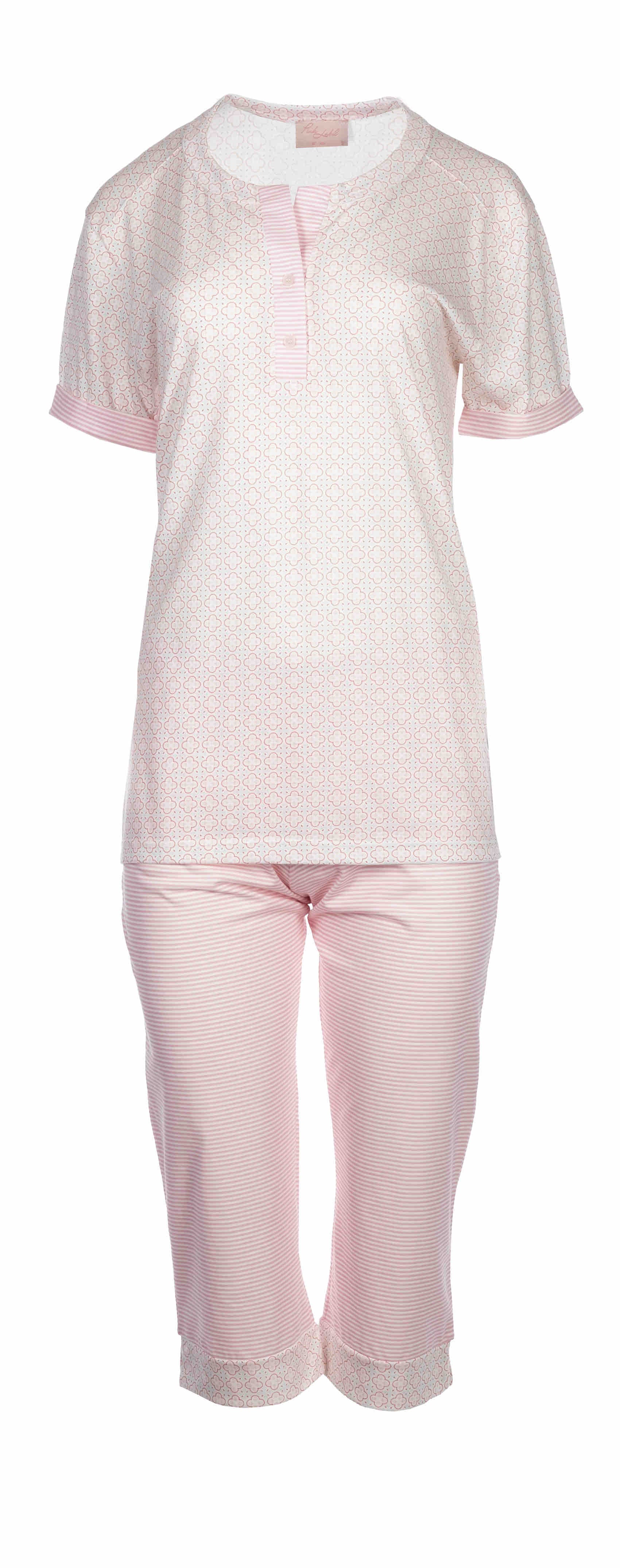 Pink Label - Pyjama Pink Geo