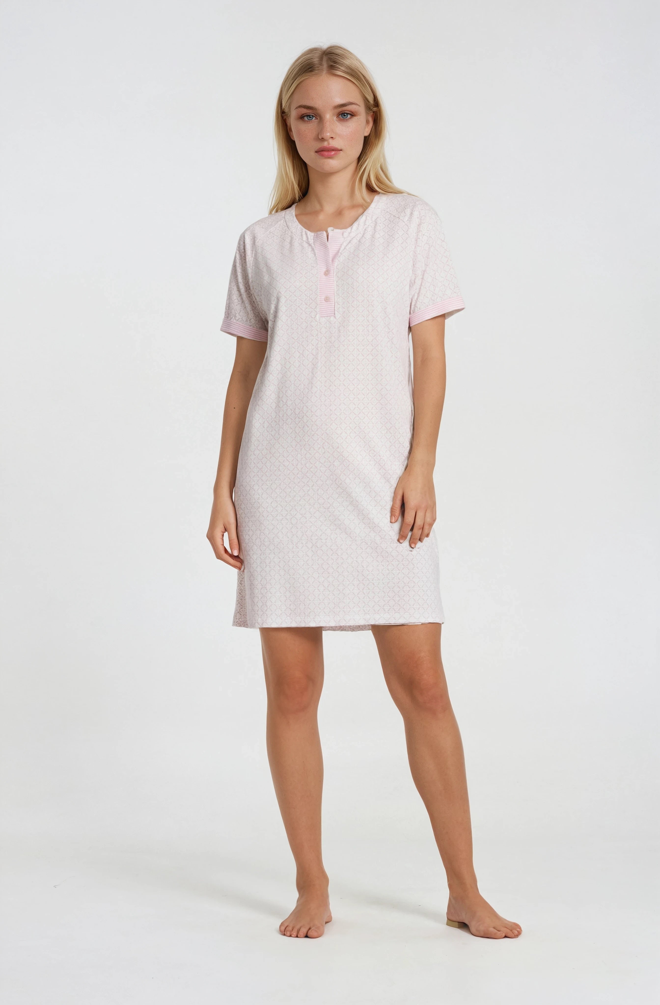 Pink Label - Nightgown Pink Geo