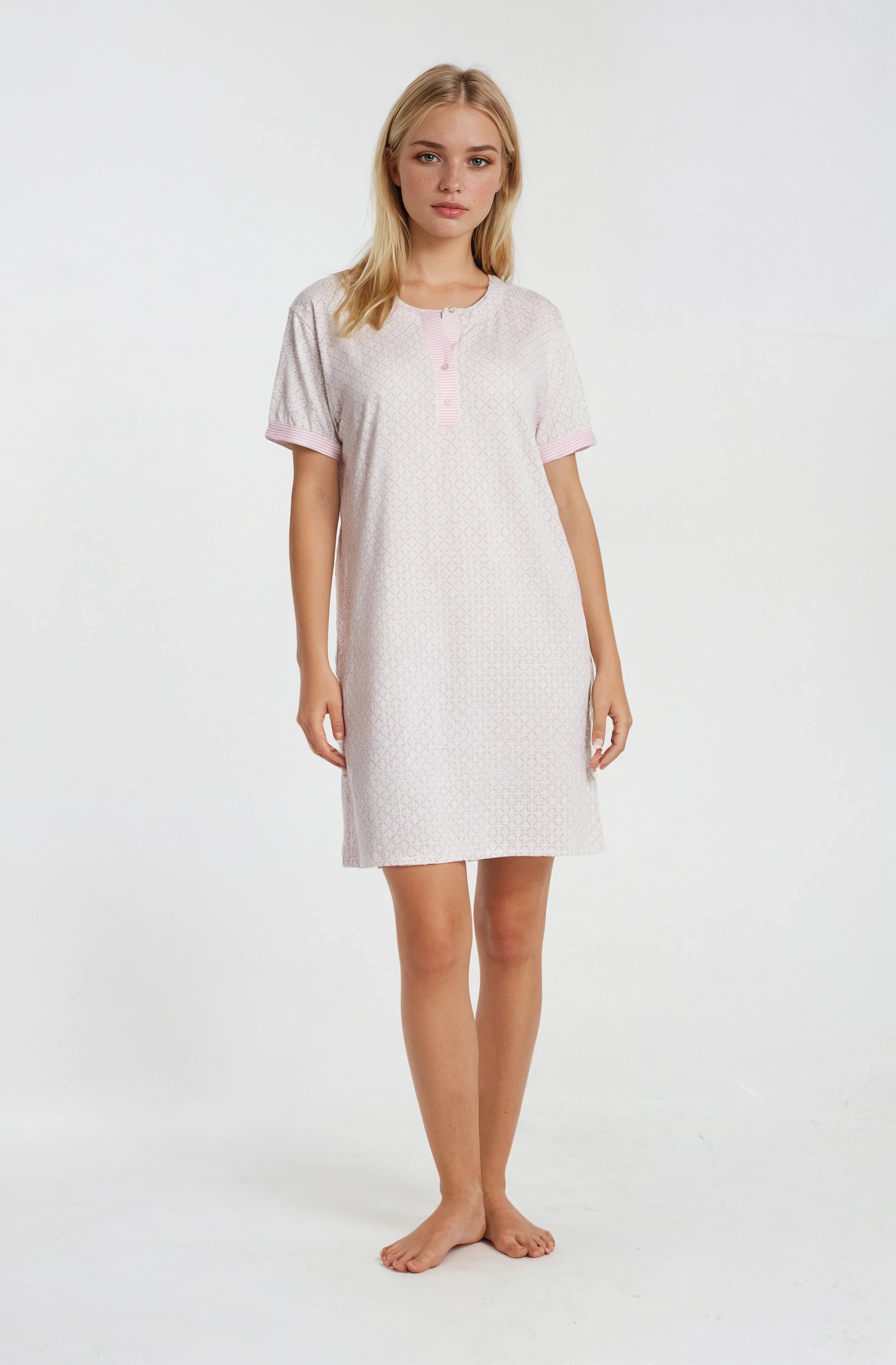 Pink Label - Nightgown Pink Geo