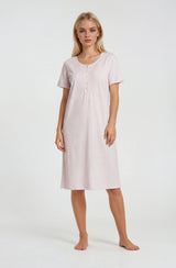 Pink Label - Nightgown Classic Pink Geo