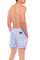 Ulisse - Swimwear Ulisse  Blue Flamingo