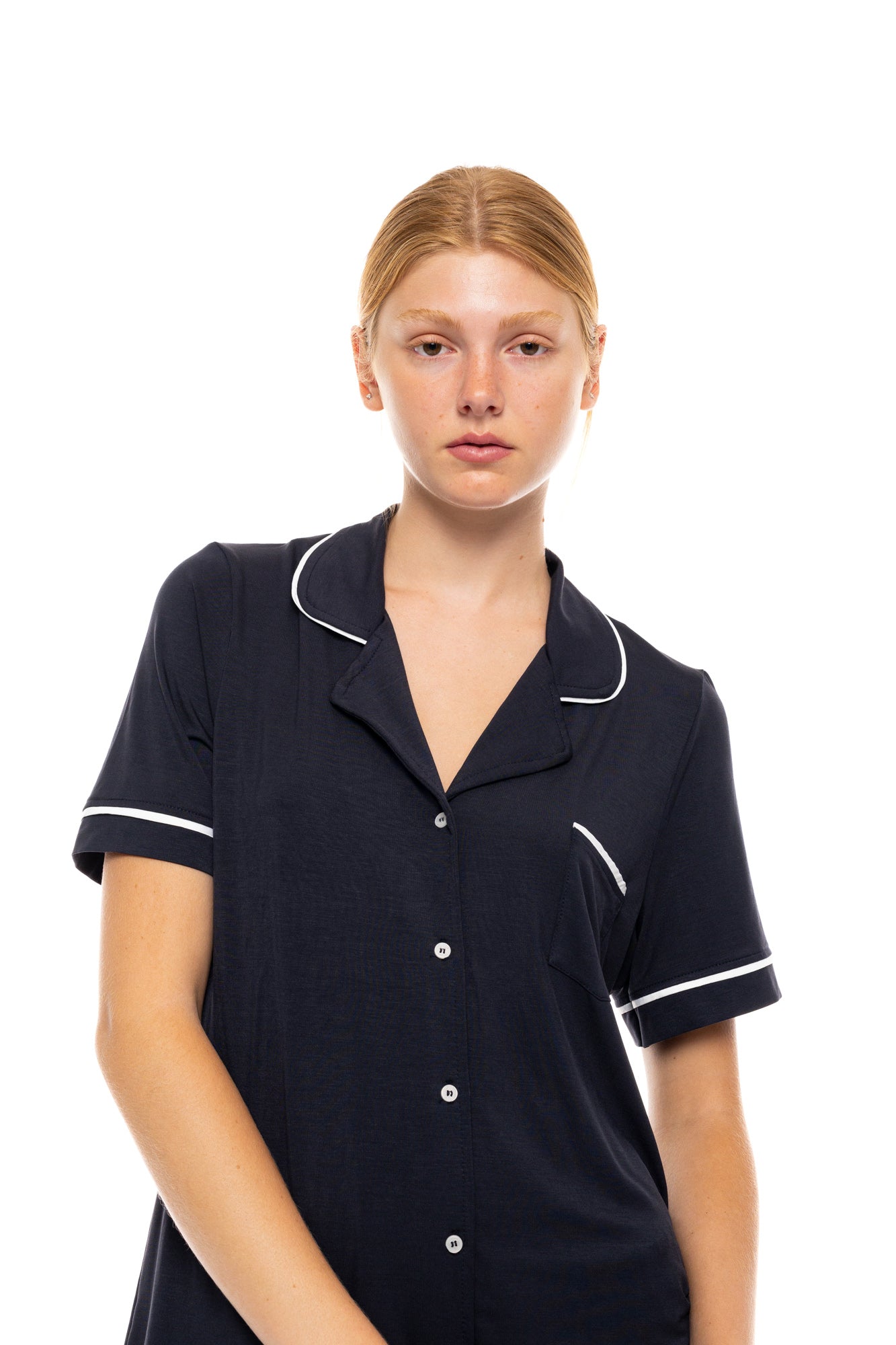 Pink Label - Pyjama Buttoned Long Bamboo Nos