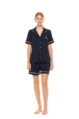 Pink Label - Pyjama Buttoned Long Bamboo Nos