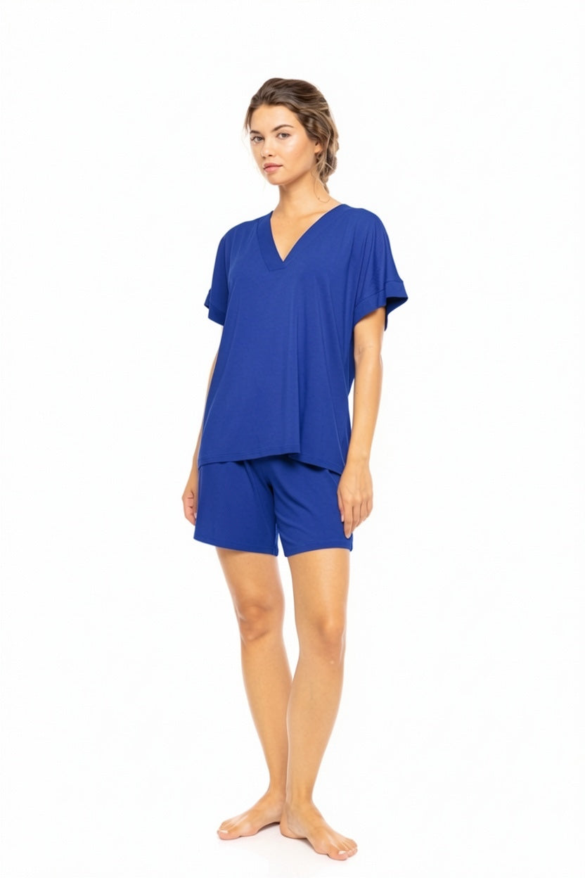 Pink Label - Pyjama Shorts Bamboo Nos