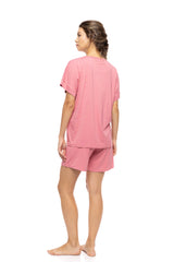 Pink Label - Pyjama Shorts Bamboo Nos