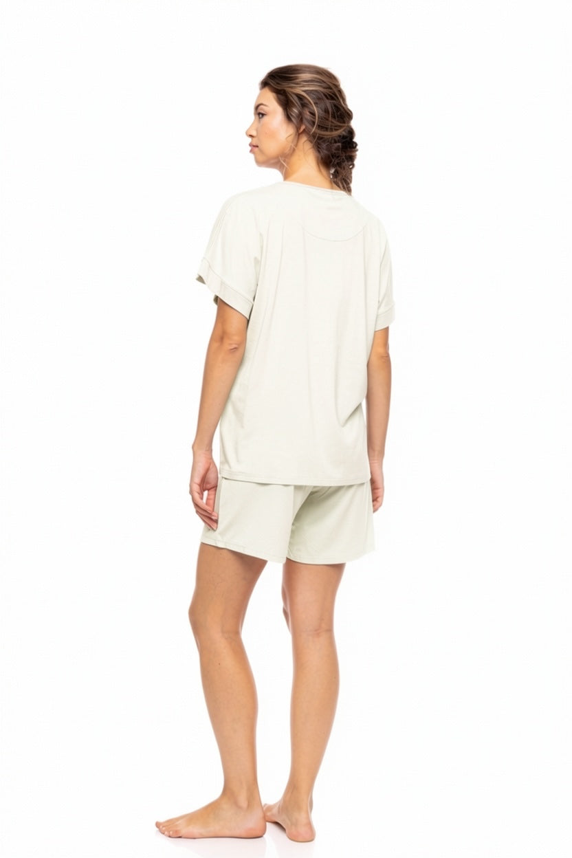 Pink Label - Pyjama Shorts Bamboo Nos