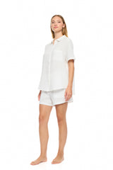 Pink Label - Pyjama Buttoned Shorts Summer Nights