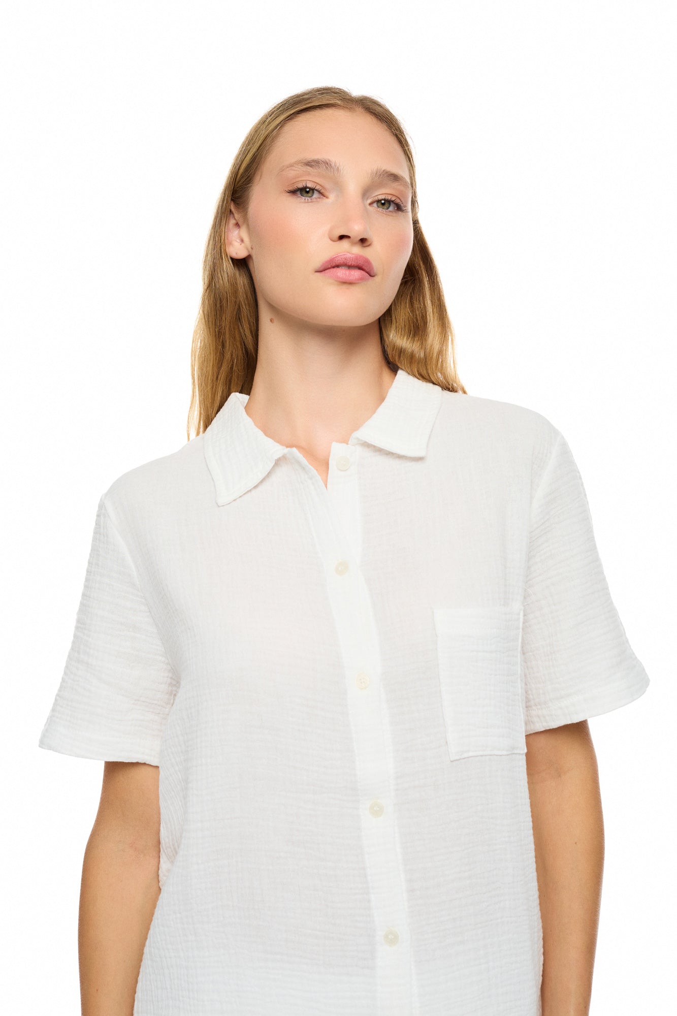 Pink Label - Pyjama Buttoned Shorts Summer Nights