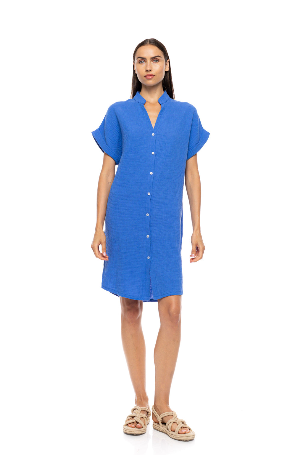 Pink Label - Dress Buttoned Summer Nights