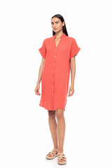 Pink Label - Dress Buttoned Summer Nights