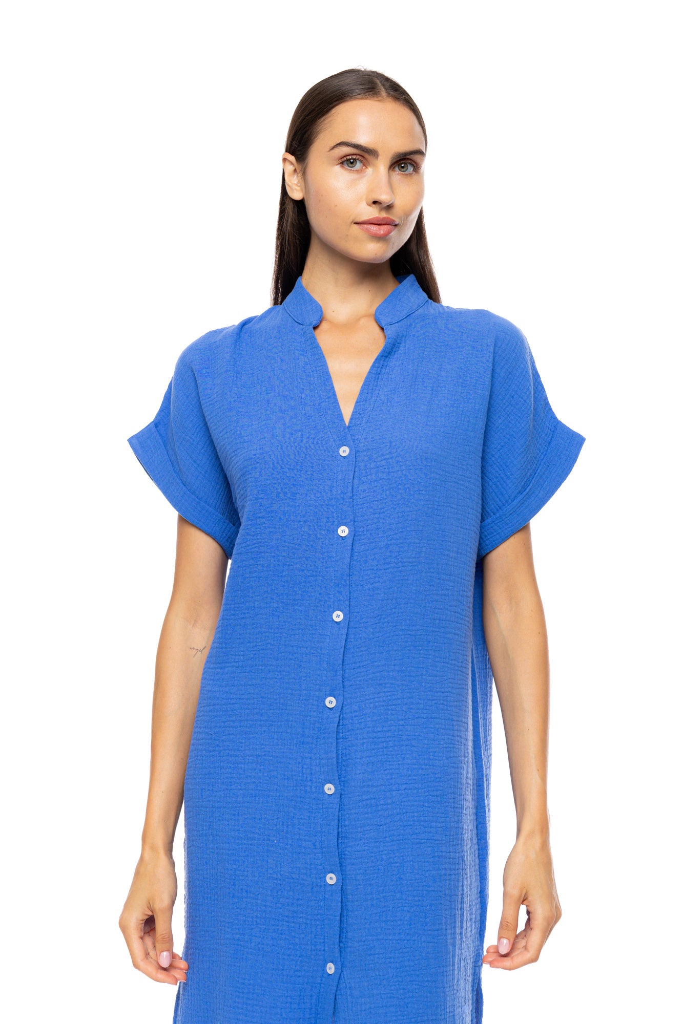 Pink Label - Dress Buttoned Summer Nights