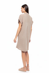 Pink Label - Dress Buttoned Summer Nights