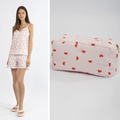 Harmony Gift Set: Cami Popline & Ασορτί Νεσεσέρ