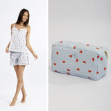 Harmony Gift Set: Cami Popline & Ασορτί Νεσεσέρ