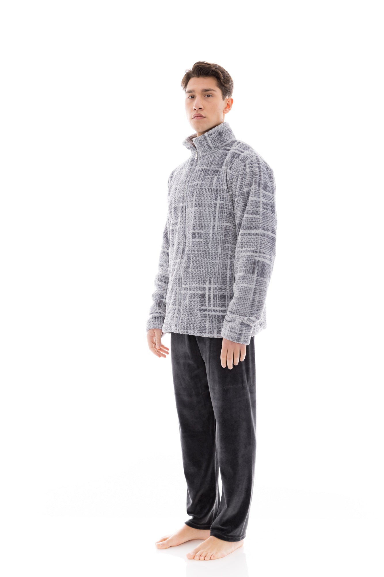 Ulisse - Robe  Zacket Jaquard Grey