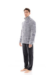 Ulisse - Robe  Zacket Jaquard Grey