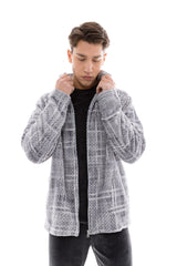 Ulisse - Robe  Zacket Jaquard Grey