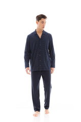 Ulisse - Pyjama Buttoned Blue Night